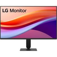 LG Monitor 27U411A-B with slim black bezels, vibrant display, and rectangular stand.