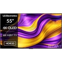 LG OLED55G54LW 55" G5 4K OLED Smart TV with thin bezel, vibrant display, HDR10, and LG Smart TV features.