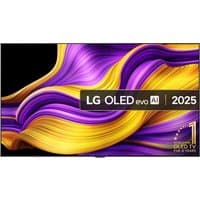 LG OLED65G54LW 65" G5 4K OLED Smart TV with thin bezel, vibrant display, and AI technology label on screen.