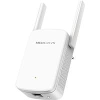 White Mercusys AC1200 Wi-Fi Range Extender with dual antennas and LED indicator on front panel.