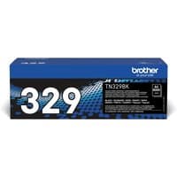 Black Brother TN-329BK toner cartridge box with blue accents and large white "329" text.