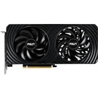 Black Palit GeForce RTX 5050 Dual graphics card with dual cooling fans and 8 GB GDDR6 memory.