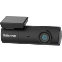 Black Road Angel Halo Spark 1080p dash cam with cylindrical body, lens on the right, and rectangular mount on top.