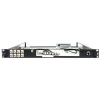 Black SonicWall 02-SSC-3112 mounting kit with multiple ports and cable management brackets.