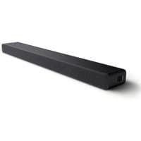 Black Sony HTA3000CEK 3.1 channel soundbar with built-in subwoofer, sleek rectangular design, and front speaker grille.