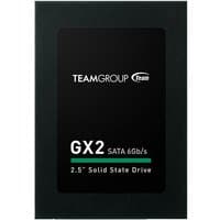 Black Team Group GX2 512GB 2.5" SATA III SSD with white text and green accent on label.