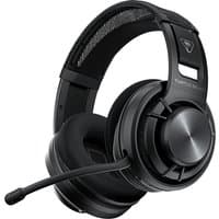 Black Turtle Beach Atlas Air wireless gaming headset with open back, floating earcups, memory foam cushions, and mic.