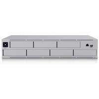 Grey Ubiquiti UNAS Pro NAS Rack, 2U size, Cortex-A57, 8 GB, with multiple drive bays and front control panel.