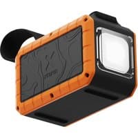 Black and orange Xtorm XR204 power bank, rugged design, strap handle, embossed logo, 40000 mAh capacity.