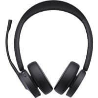 Black Yealink BH70 Dual Teams USB-A headset with cushioned ear cups and adjustable boom microphone.