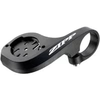 Black Zipp QuickView TT Garmin mount, 22.3mm, with quarter turn design and Zipp logo on the side.