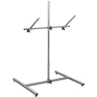 Sealey MK61 Spray Booth Stand, silver metal frame with adjustable arms and stable base.