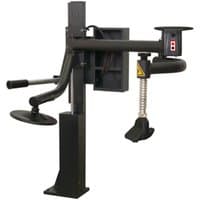 Sealey TC10A Tyre Changer Assist Arm, black metal frame with adjustable arms and spring-loaded mechanism.