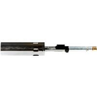 Sievert Powerjet torch with black cylindrical burner, silver handle, and brass nozzle.