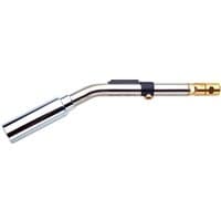 Sievert Promatic torch with 25mm cyclone burner, silver metal body, brass connector, and ergonomic black grip.