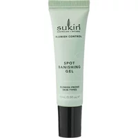 Sukin Blemish Control Spot Banishing Gel 15ml, light green tube with black cap and bold text.