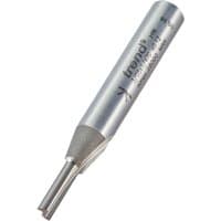 Silver Trend 3/05X1/4TC straight cutter with two flutes and engraved branding.