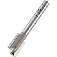 Silver Trend two flute straight cutter with cylindrical shank and sharp cutting edges, 12 x 19mm size.