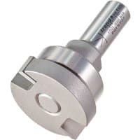 Trend intumescent strip cutter with silver cylindrical shank and circular cutting head, 1/2 inch size.