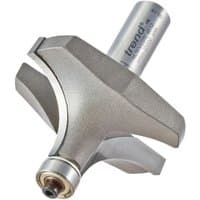Silver Trend Ovolo Cutter with cylindrical shank and curved cutting edges, model 46/97X1/2TC.