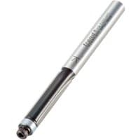 Silver Trend TR24X1/4TC guided profile trimmer with cylindrical body and black cutting edge.