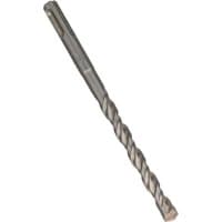 Bosch SDS plus-3 hammer drill bit, silver, 10 × 100mm, spiral fluted design with pointed tip.