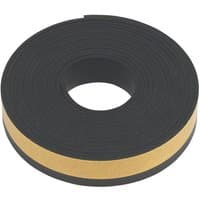 Black and yellow replacement high friction strip roll for DWS520K, circular with a smooth texture by DeWalt.