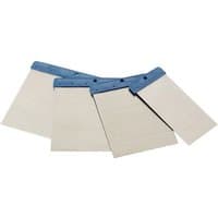 Draper 4 Piece Body Filler Applicator Set with blue handles and flexible metal blades in varying sizes.