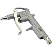 Gray Draper DG10 air blow gun with ergonomic handle, metal trigger, and threaded nozzle connection.