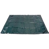 Black Draper car boot liner, 1.25 x 1.8m, with reinforced edges and a grid pattern for durability and easy cleaning.