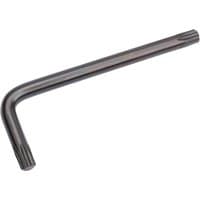 L-shaped Draper TX-STAR Key, T30, with a dark metallic finish and star-shaped tip.