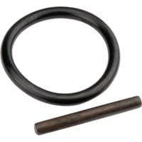 Black ring and metal pin kit for 3/4" square drive impact sockets, designed for secure socket retention.