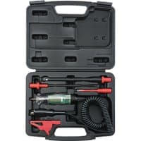 Draper Expert automotive circuit tester kit with black case, red and black probes, coiled cable, and clear handle.