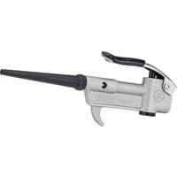 Draper Expert air blow gun with silver body, black needle nose, and ergonomic trigger handle.