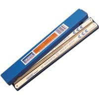 Blue box of Draper Expert 300mm bi-metal hacksaw blades, 18tpi, with branding and product details visible.