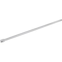 Silver Draper Expert extension bar, 3/8" square drive, 450mm length, sleek and straight design.