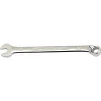 Silver Draper Expert HI-TORQ 6mm combination spanner with open and ring ends, polished chrome finish.