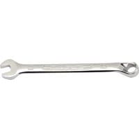 Silver Draper Expert HI-TORQ 8mm combination spanner with open and ring ends, polished chrome finish.