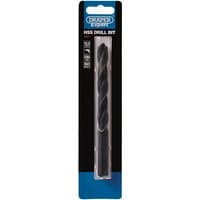 Draper Expert HSS Drill Bit, 12.5mm, silver with spiral flutes, in black and blue packaging.