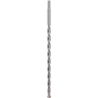 Draper Expert masonry drill bit, 16 x 400mm, silver with spiral fluting and cylindrical shank.