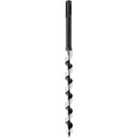 Draper Expert SDS+ auger bit, 230 x 13mm, black and silver spiral design with a pointed tip and cylindrical shank.
