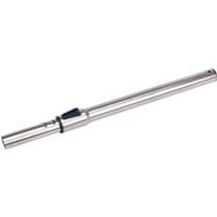 Silver Draper extension tube for VC1600 and WC2000, sleek cylindrical design with black adjustment clip.