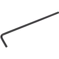 Black Draper extra long metric hexagon key, 2.5mm, with an L-shaped design and extended shaft.