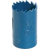 Blue Draper HSS Bi-metal Holesaw Blade, 29mm, with sharp teeth and engraved size markings.