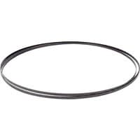 Draper metal bandsaw blade, 3345mm x 1/4", 24tpi, thin black metal loop with fine teeth.