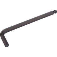 Black Draper 10mm hexagon and ball end hex key with L-shaped design.
