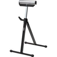 Draper Roller Stand, 282mm, with black legs, silver roller top, and adjustable height handle.