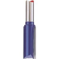 Blue and silver Draper TCT router bit, 1/4" straight, 10 x 25mm, with a red tip.