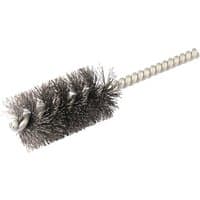 Draper wire brush with twisted metal handle and dense bristles, 28 x 100mm size.