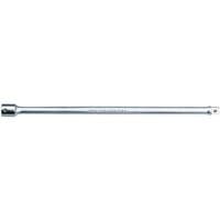 Elora 300MM silver extension bar with 3/8" square drive, sleek cylindrical design, polished finish.